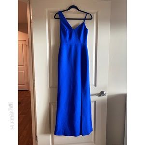 Royal blue BCBG Gown